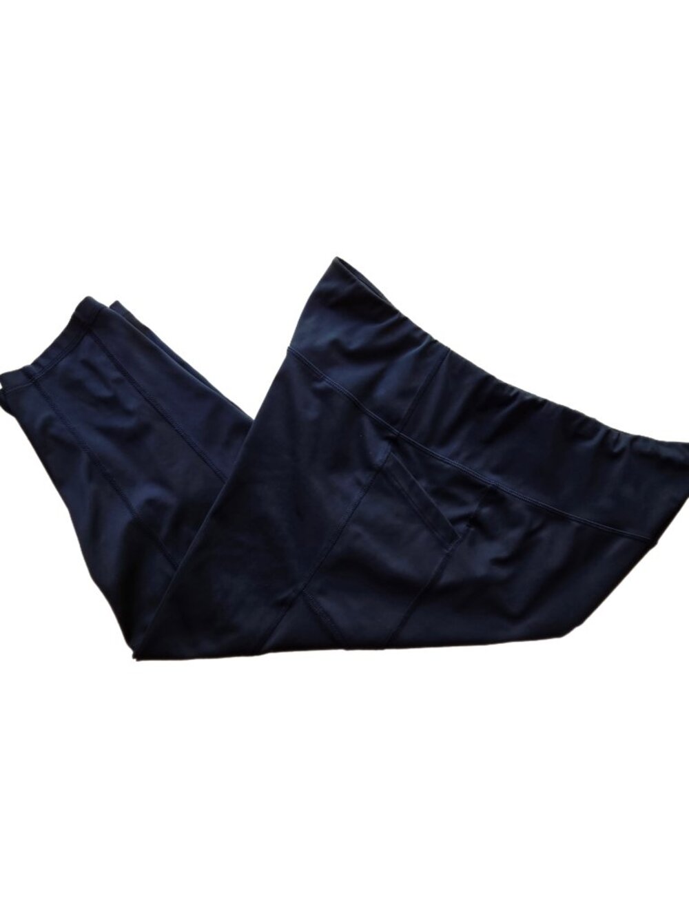 Avia Women's 2X (20) Black Polyester Spandex Capri Leggings